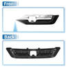 Honda CR-V 2007-2009 Chrome Silver Tone Front Upper Bumper Grille