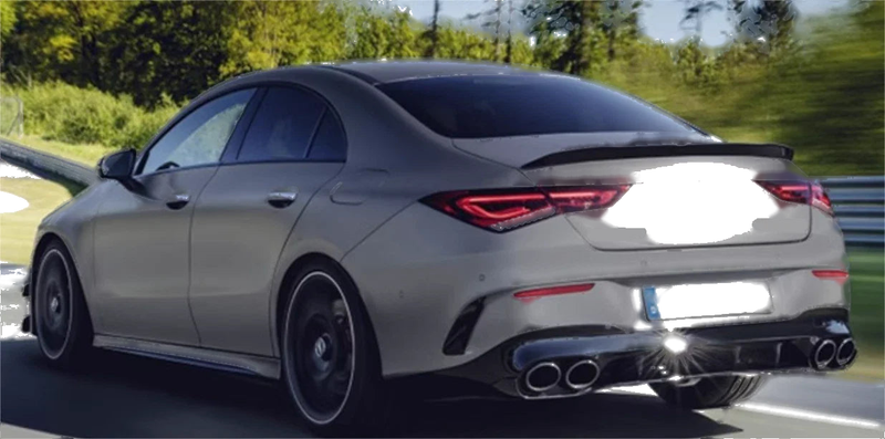Mercedes-Benz CLA-Class Rear Trunk Glossy Black Spoiler Wing (2020-2023)