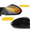 Chevy Cruze Limited Right Side Door Mirror Gloss Black (2016)