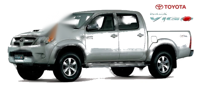 Toyota Hilux MK6 (2005-2014) Gray Rear Window Latch