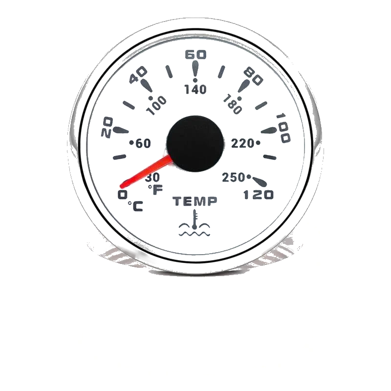 Car Truck Boat Marine 6 Gauge Set Speedo Tacho Oil Temp Fuel Volt