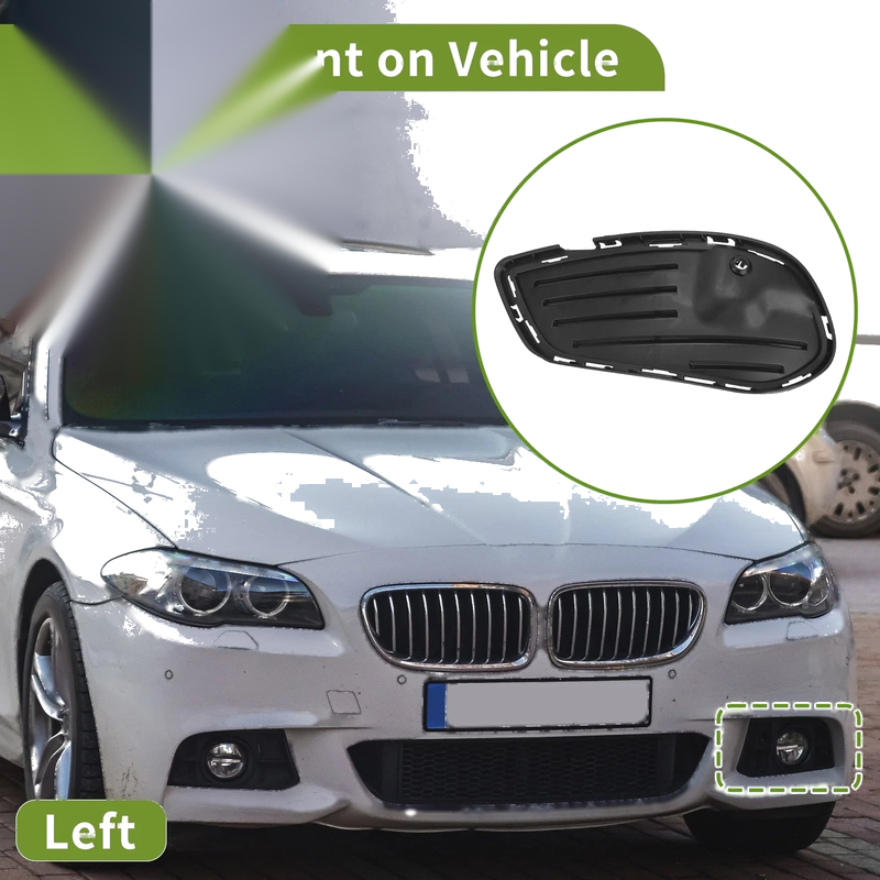 Mercedes-Benz C300 Front Left Fog Light Grill (2017-2018)