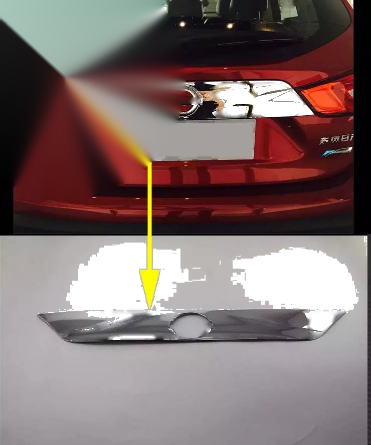 Nissan Qashqai Rogue Sport Rear Door Boot Lid Cover Trim (2014-2021)