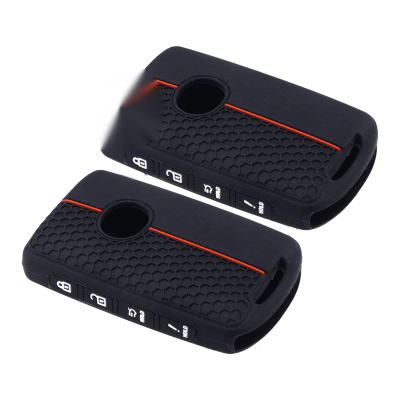 Mazda 3, 6, CX-30, CX-50, CX-60 2 x Silicone Key Cover Case (2020-2023)