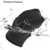 Ford Fusion 2013-2016 - Black & Grey Faux Leather Car Gear Shift Knob Cover