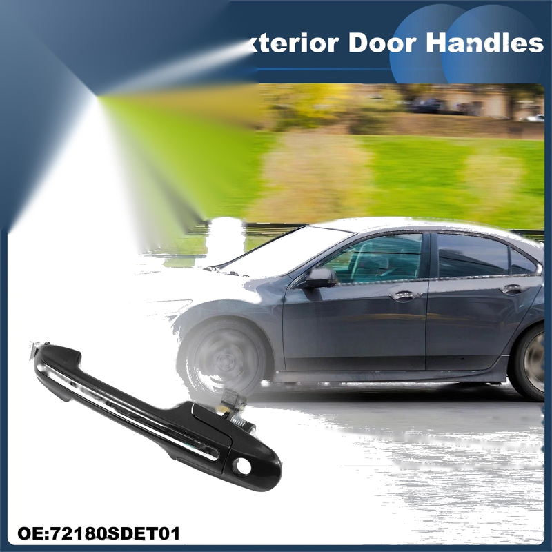 Honda Accord (2018-2023) Silver Tone Front Left Exterior Door Handle