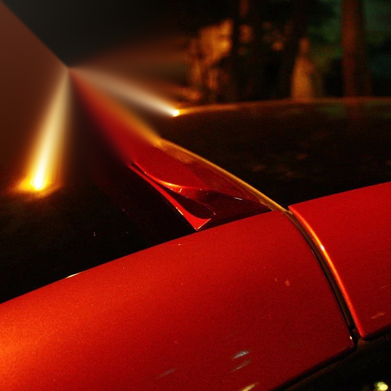 Toyota Corolla E120 9th 4D Window Roof Spoiler (2000-2008)
