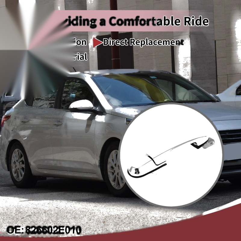 Hyundai Tucson Front Right (2016-2023) Silver Tone Car Door Handle Grip