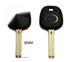 LEXUS LS GS RX 1X Replacement Ignition Start Key Blanks Uncut Blade 38mm fit