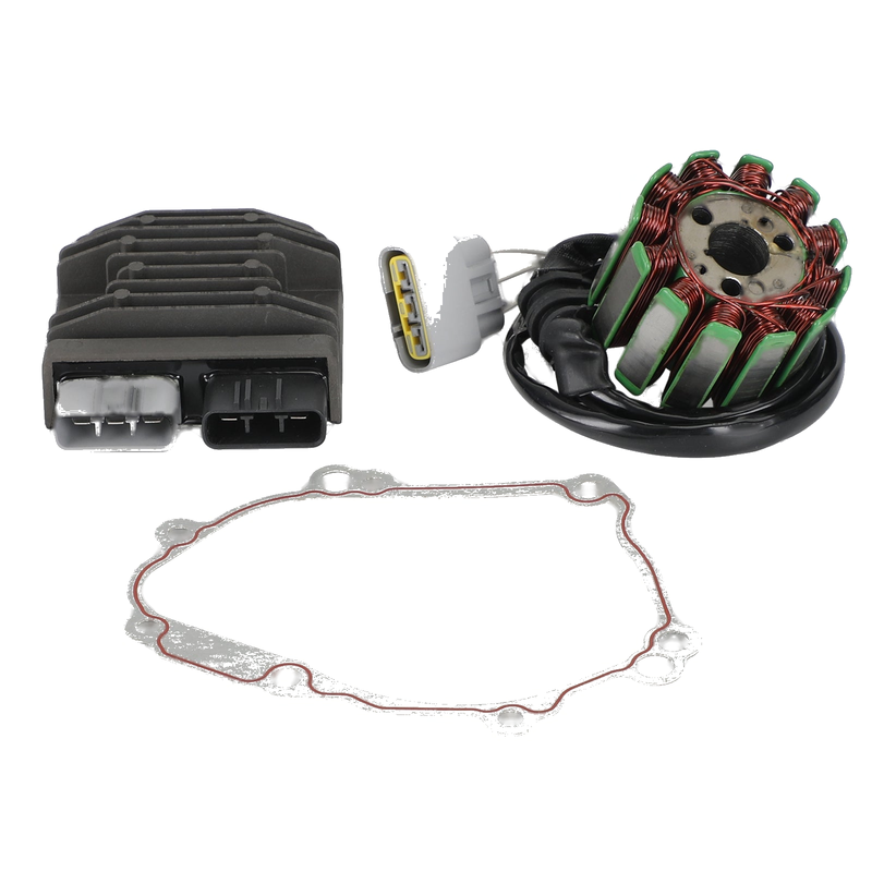 06-15 Yamaha R1 R1S 04-08 FZ8N FZ8S FZ1 N/S Magneto Stator+ Regulator+Gasket