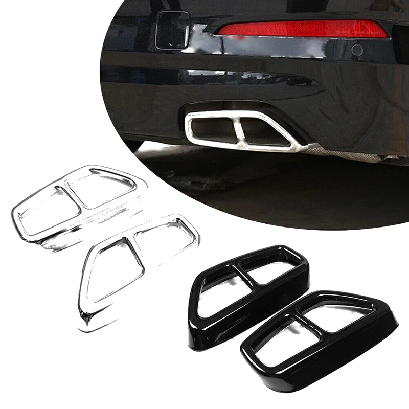 BMW 5 Series G30 G31 Exhaust Muffler Pipe Tip Tailpipe Cover Trim (2018-2022)
