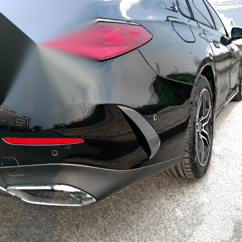Mercedes Benz W214 E260 E300 AMG Rear Side Spoiler Cover (2024+)
