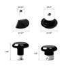 Harley Nightster RH975 Front Axle Nut Covers (2022-2024)