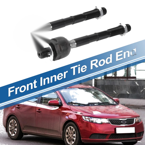 Kia Sorento, Hyundai Santa Fe 2 x Front Inner Tie Rod End Links (2003-2009)