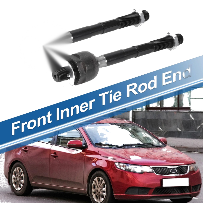 Kia Sorento, Hyundai Santa Fe 2 x Front Inner Tie Rod End Links (2003-2009)