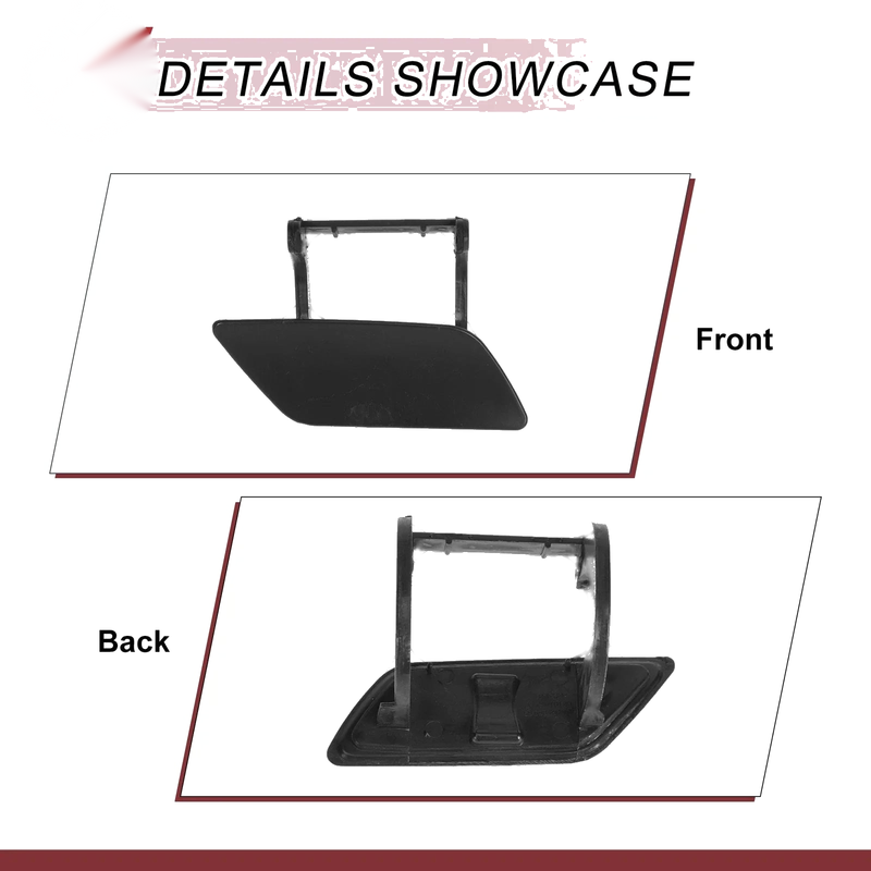 Mercedes-Benz ML350 Front Right Bumper Trim Nozzle Cover (2012-2015)