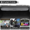 Mercedes-Benz GLE350 3.5L 2016-2019 Gloss Black Retractable Cargo Cover