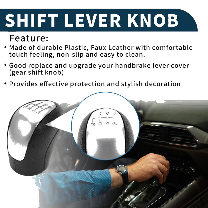 Mercedes-Benz Vito (2003-2020) Black 6 Speed Manual Gear Shift Knob