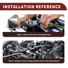 Ford Edge 2.0L (2012-2015) - Black 1 x Piece Radiator Coolant Hose