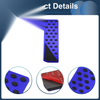 Jeep Grand Cherokee (2022-2025) - Aluminum Alloy Blue Footrest Pedal Cover