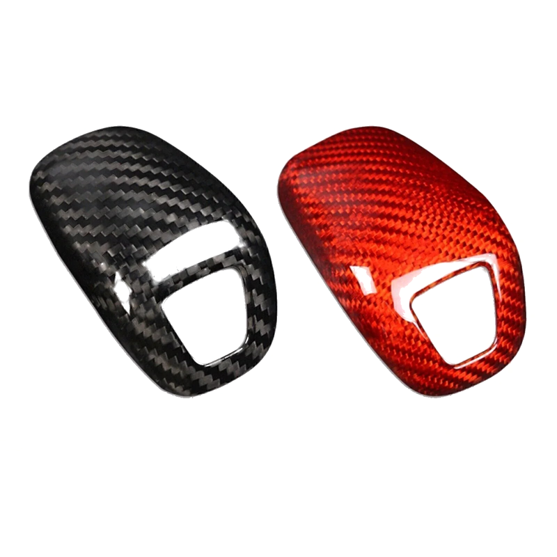 Porsche Panamera (2017-2023) Black Carbon Fiber Gear Shift Knob Cover