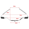 Harley Touring Road King Street Glide Chrome Engine Guard Crash Bar (2009-2017)