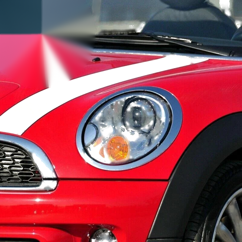 BMW Mini R56 Cooper Front Headlight Clear Lens Cover (2009-2013)