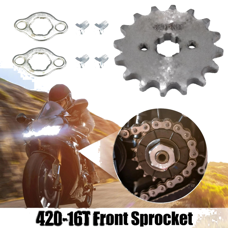 Honda 50cc 70cc 90cc 110cc 125cc 16T 17mm Front Sprocket