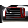 Honda Accord Red Carbon Fiber Side AC Air Vent Outlet Cover Trim (2018-2023)