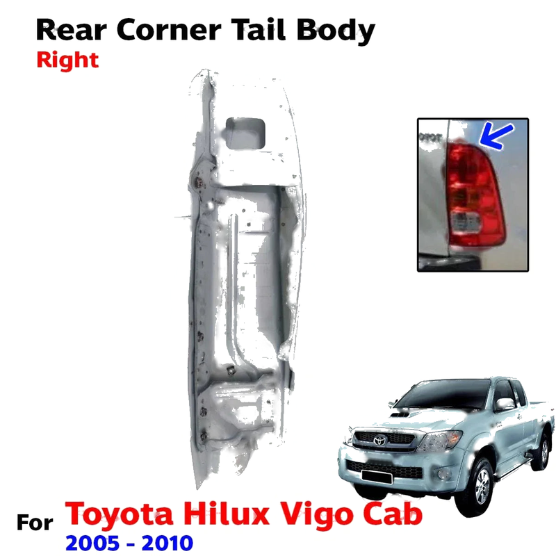 For Toyota Hilux Vigo SR5 Cab Pickup 2005-10 Rear Gate Tail Body Corner Right