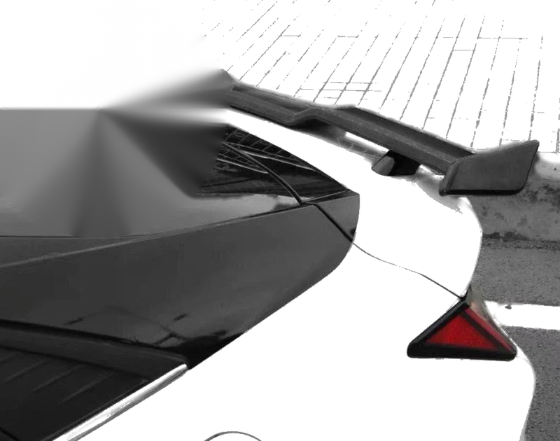 Kia Forte Cerato K3 Sedan Rear General Spoiler Unpainted Universal TRD Style