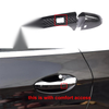 Benz W205 C Class  GLC 2014-2018 Carbon Fiber Exterior Door Handle Cover fit