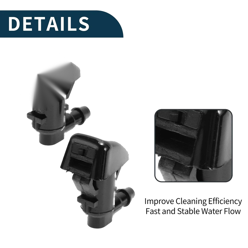 Jeep Grand Cherokee Front Windshield Washer Nozzles Set (2011-2021)