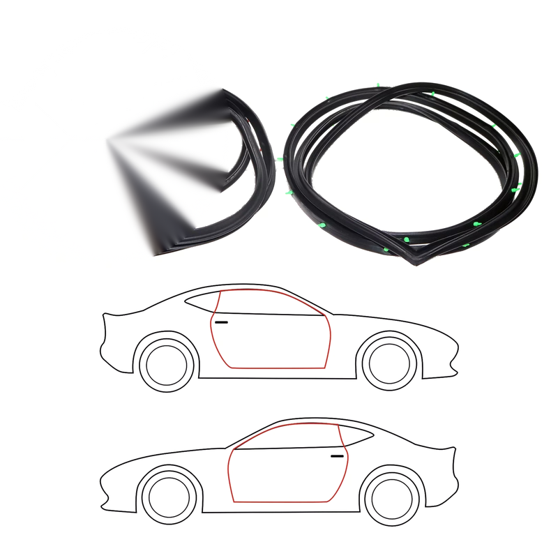Toyota Corolla KE10 KE11 2-Door Sedan 1966-1970 Door Weatherstrip Seal Set