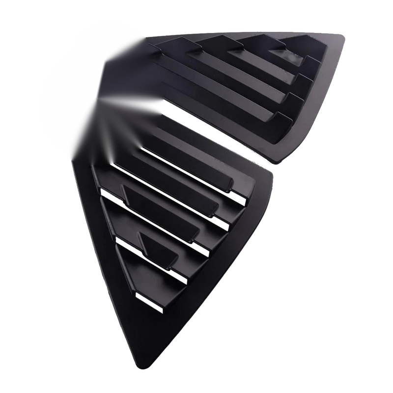 Nissan Sentra Rear Window Louvers Vent Covers (2013-2019)