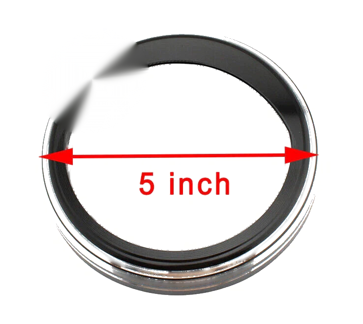 Harley Glide Fat Boy 5" Speedometer Cover (2000-2017)