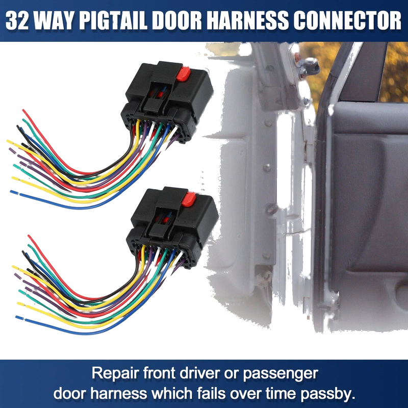 Jeep Grand Cherokee Door Harness Connector Wiring Pigtail (1999-2004)