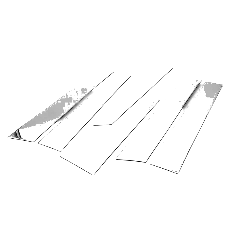 Honda Accord Chrome 6 x Pillar Post Window Door Trim Covers (2018-2020)