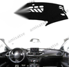 A7 S7 2010-2023 Black Dashboard Cover Sun Visor Pad Dashmat