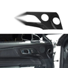Ford Mustang 2024+ Dry Carbon Fiber Console Dash Vent Door Panel Cover Kit