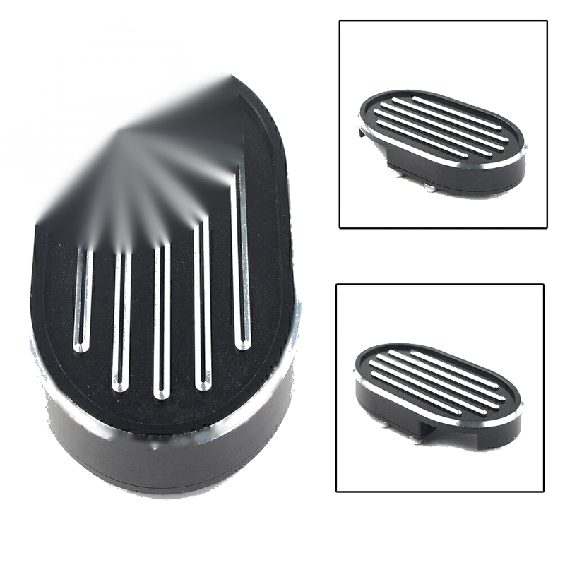 Harley Sportster XL883 XL1200 V-Rod Dyna CNC Brake Pedal Cover Pad (2004-2023)