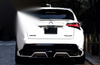 Lexus NX200T NX300H Unpainted Factory Style Spoiler Wing ABS (2015-2017)