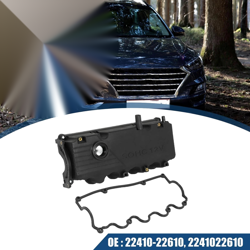 Hyundai Accent 2000-2002 1.5L Engine Valve Cover (2 x Covers)