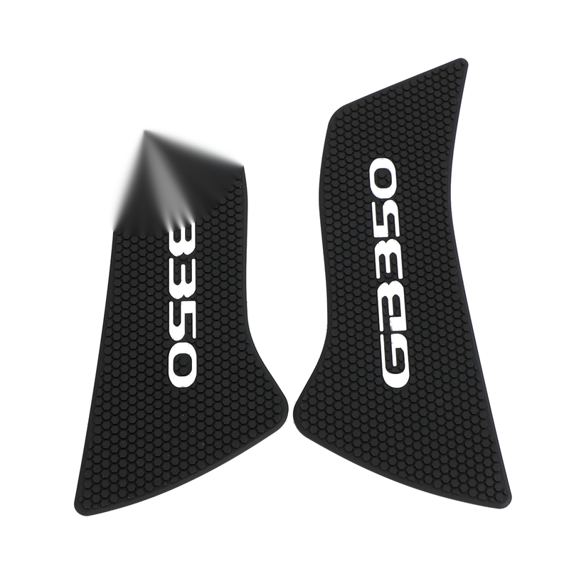 Honda GB350 GB350S 2021 2022 Side Tank Traction Pads Grip Protectors Black