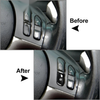 BMW F Chassis 3 Series E46 M3 I/O Switch Button Trim 1998-2006 Black