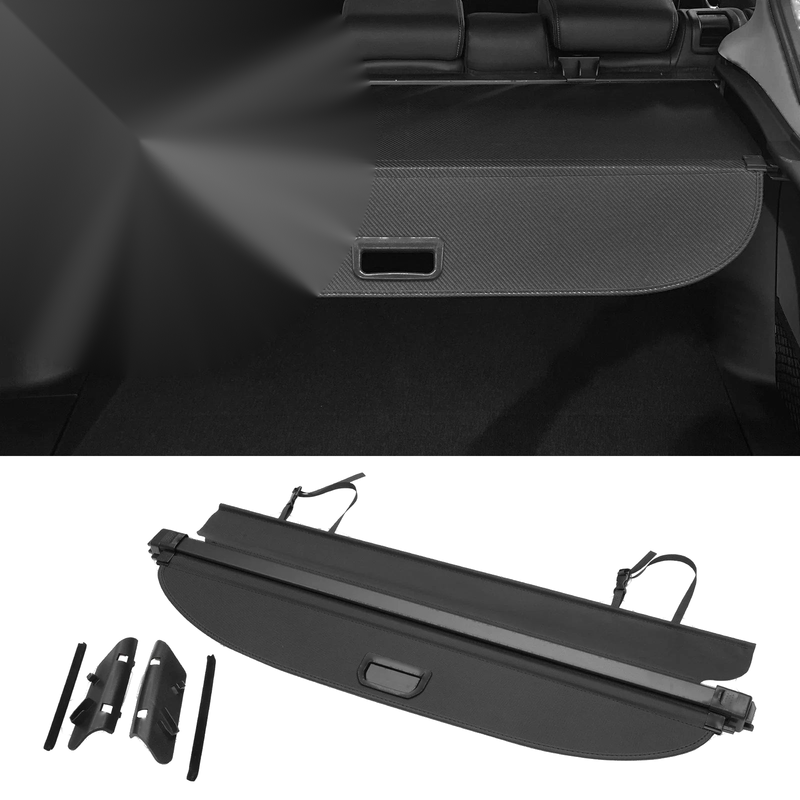 Honda HR-V 2015-2022 Rear Trunk Parcel Shelf Black Retractable Cargo Cover