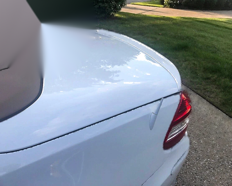Mercedes Benz SL Class 755 Steel Gray ABS Rear Boot Spoiler (2002-2012)