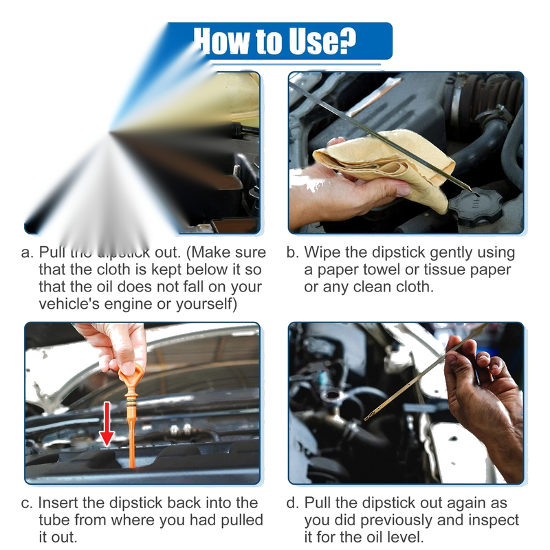 Ford F-150 FX4 King Engine Oil Fluid Level Dipstick (2004-2023)