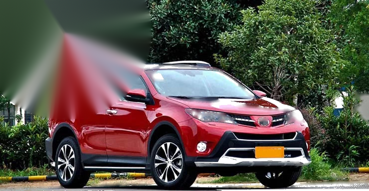 Toyota RAV4 SUV Roof Rack Silver Aluminum Alloy (2013-2018)