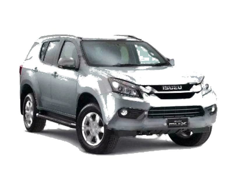 Isuzu MU-X Chrome Tail Light Surround Covers (2013-2015)
